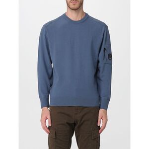 C.P. Company Men C.P. Company Wool-Blend Crewneck Jumper With Ribbed Trims